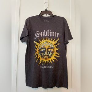 Sublime tee, size Large, gray